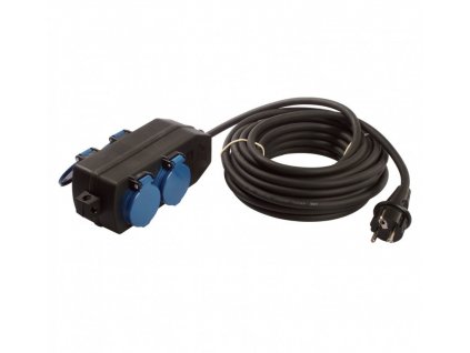 Prodlužovací kabel s 4cestným zásuvkovým blokem