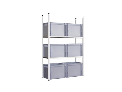 Abenteuer Caravan regálový systém L80 včetně 6 boxů