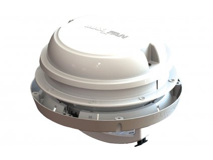 Airxcel Maxxfan Dome Dachlüfter / Seitenwandlüfter 12 V mit LED Beleuchtung weiß