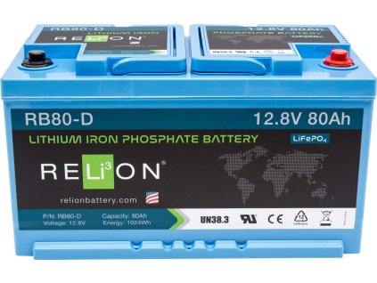 Relion Lithium Batterie RB80-D - 80 Ah