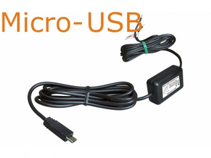 12/24 V Ladekabel zu Micro-USB
