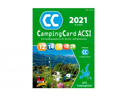 ACSI CampingCard 2021 německá verze