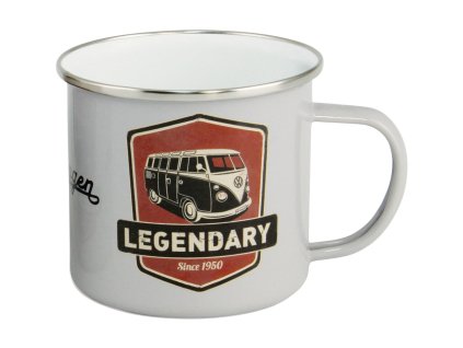 VW Collection T1 Bulli Emaille Tasse 500 ml Legendary