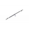 Střešní upínací hliníková tyč s objímkami - 28x1 mm - 170 až 260 cm