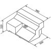 Wassertank 80l, Ducato/Boxer/Jumper Bj.94-06