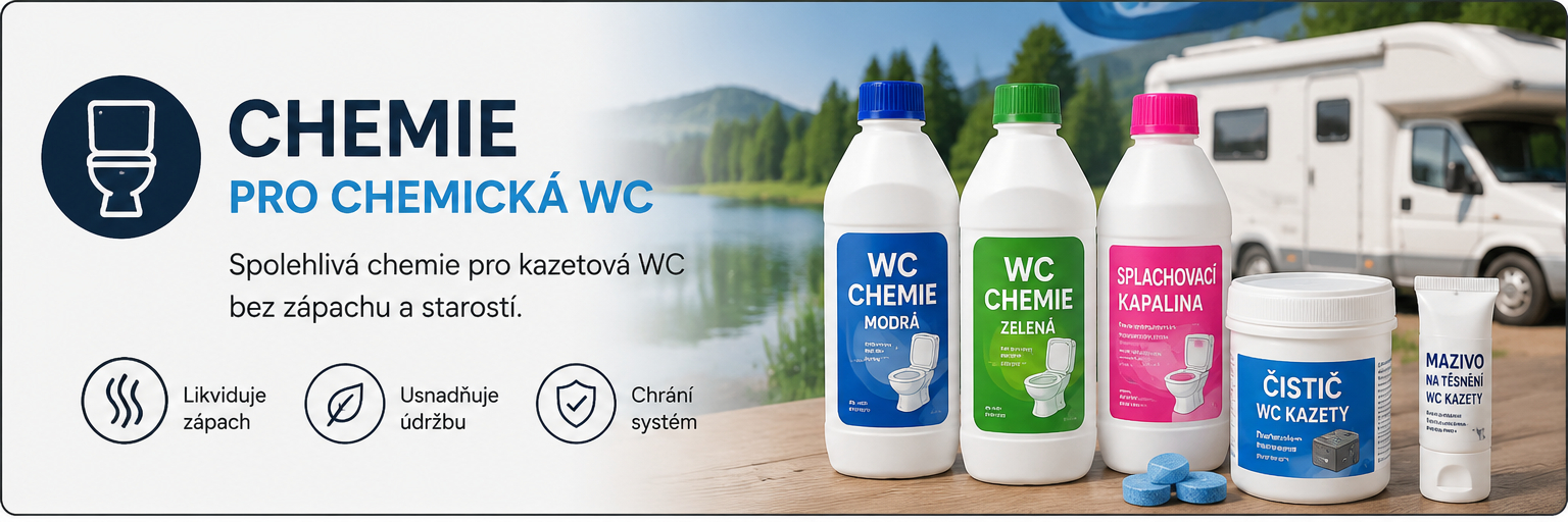 WC a hygiena v karavanu