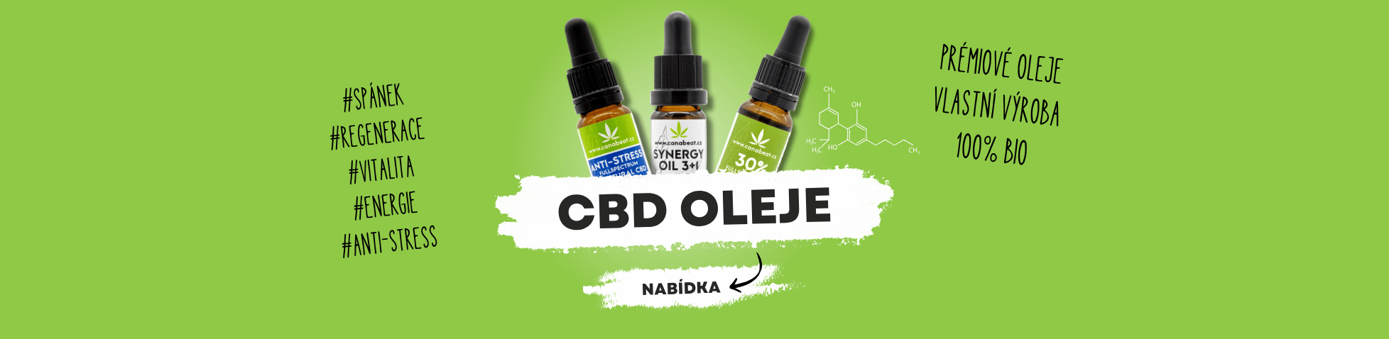 CBD oleje