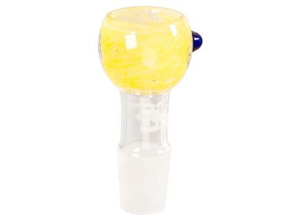 skleneny kotlik k bongu boost 18 5 mm zluty 1 ks