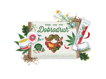 Dárkové balení Dobrodruh bylinky 600x600