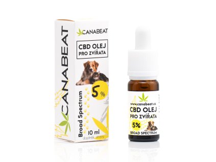 5% CBD olej pro zvířata