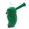 wholesale owl silicone pipe green 16cm 3
