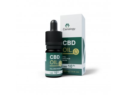 Canalogy 10% CBD OIL (Příchuť Citrón)