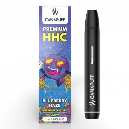 BLUEBERRY HAZE 96% HHC - CanaPuff - Jednorázovka