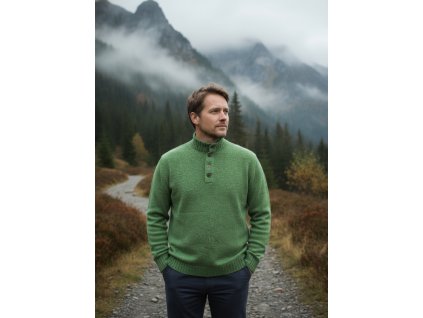 Pánský svetr 100% Lambswool