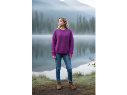 Dámský svetr ze 100% Donegal vlny