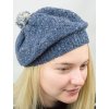 Dámský vlněný baret z Donegal vlny