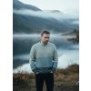 Pánský svetr z Alpaky tweed wool