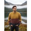 Pánský svetr z Alpaky tweed wool