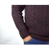 Herrenpullover mit Jacquardpasse