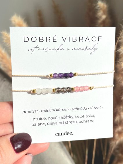 set naramku dobre vibrace