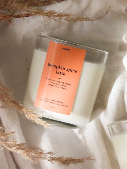 Sójová svíčka - PUMPKIN SPICE LATTE