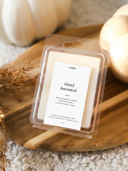 Vonný vosk do aroma lampy - SLANÝ KARAMEL