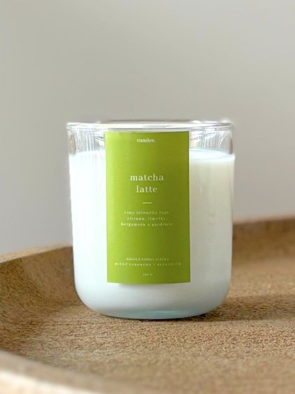 Sójová svíčka - MATCHA LATTE