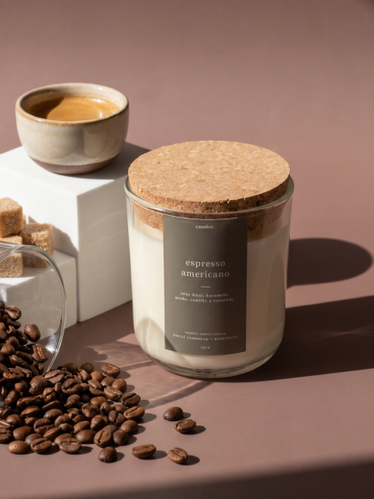Sójová svíčka - ESPRESSO AMERICANO