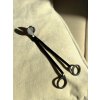 Nůžky na knot - černé