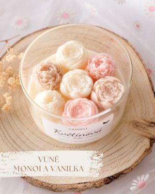 Malá romantická květinová louka. 🌼 Tato nová svíčka z jarní kolekce přináší vůni květin a atmosféru prvních teplých dní....