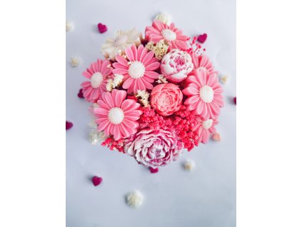 FLOWERBOX - růžový