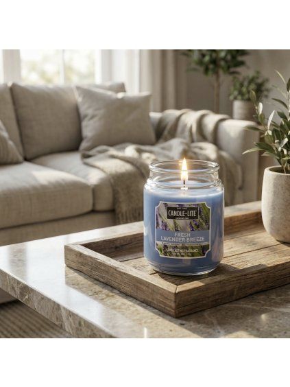 Vonná Svíčka Candle-Lite Fresh Levander Breeze