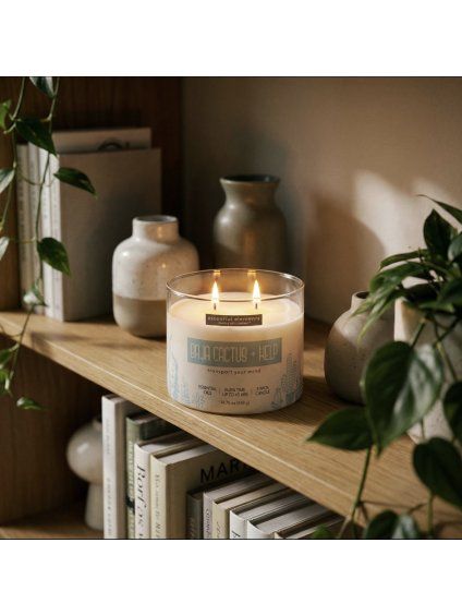 Vonná Svíčka Essential Elements Baja Cactus + Kelp