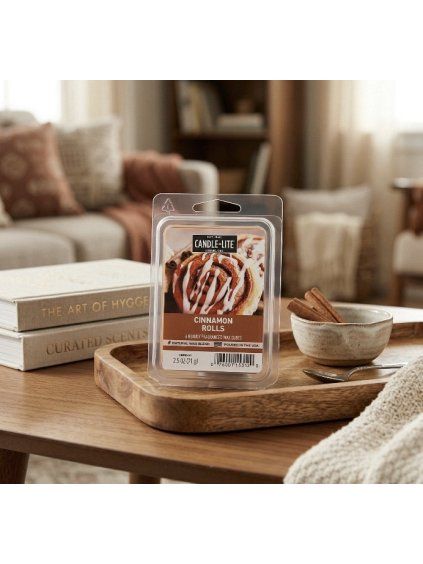 Wax Candle-Lite Cinnamon Rolls