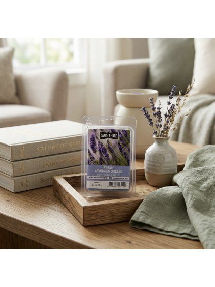 Wax Candle-Lite Fresh Levander Breeze
