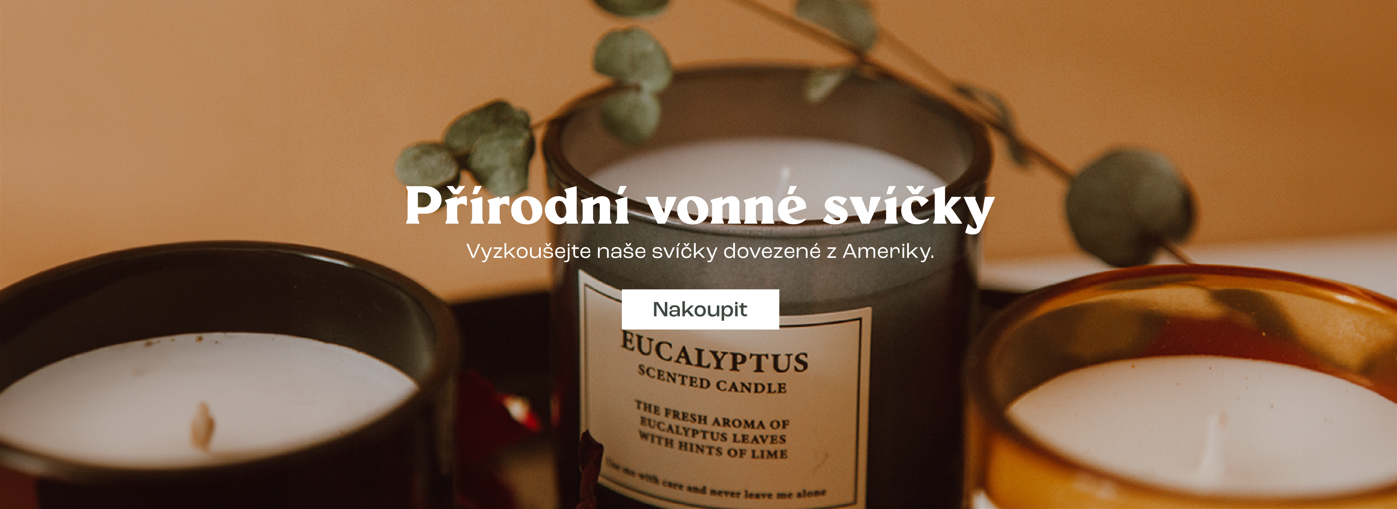 Přírodní vonné svíčky 1