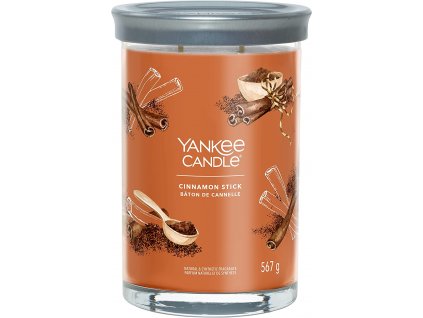Yankee Candle Yankee Candle vonná svíčka Signature Tumbler ve skle velká Cinnamon Stick 567g