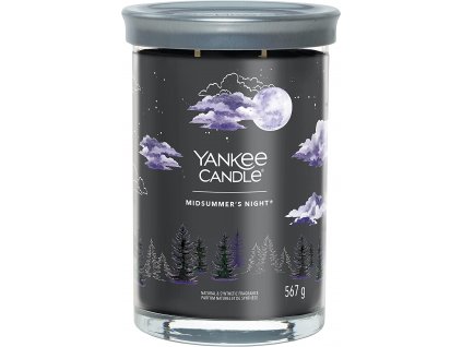 Yankee Candle Yankee Candle vonná svíčka Signature Tumbler ve skle velká Midsummer's night 567g