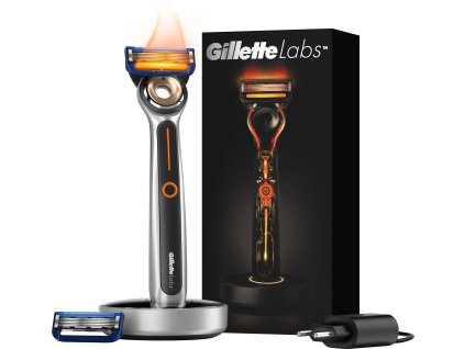 3232 gillette labs heated razor holici strojek s nabijecim pouzdrem