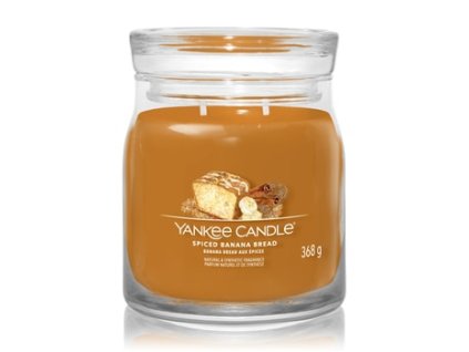 yankee candle spiced banana bread duftkerze 368 g 5038581129235