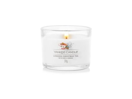 yankee candle london christmas tea mini glas 37g