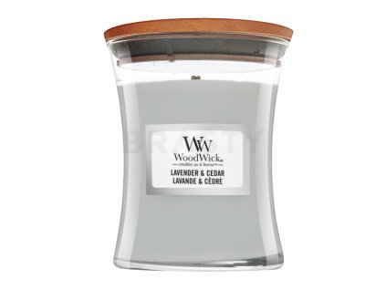 3337 woodwick lavender cedar vonna svicka 275g