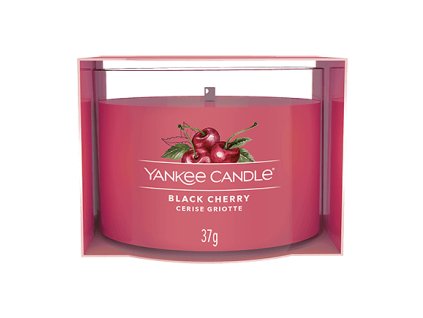 3496 yankee candle mini svicka black cherry 37g