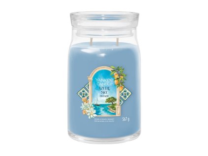 3529 yankee candle vonna svicka signature ve skle velka velka azure sky 567g