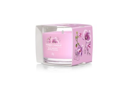 Yankee Candle votivní svíčka ve skle Wild Orchid 37g