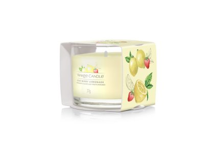 Yankee Candle votivní svíčka ve skle Iced Berry Lemonade 37g