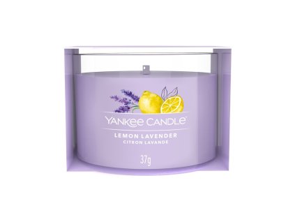 Yankee Candle votivní svíčka ve skle Lemon Lavender 37g