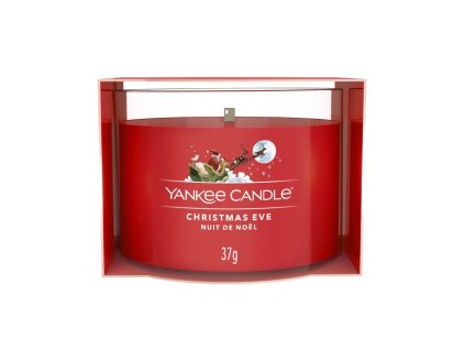 Yankee Candle votivní svíčka ve skle Christmas Eve 37g