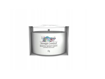 Yankee Candle votivní svíčka ve skle Magical Bright Lights 37g