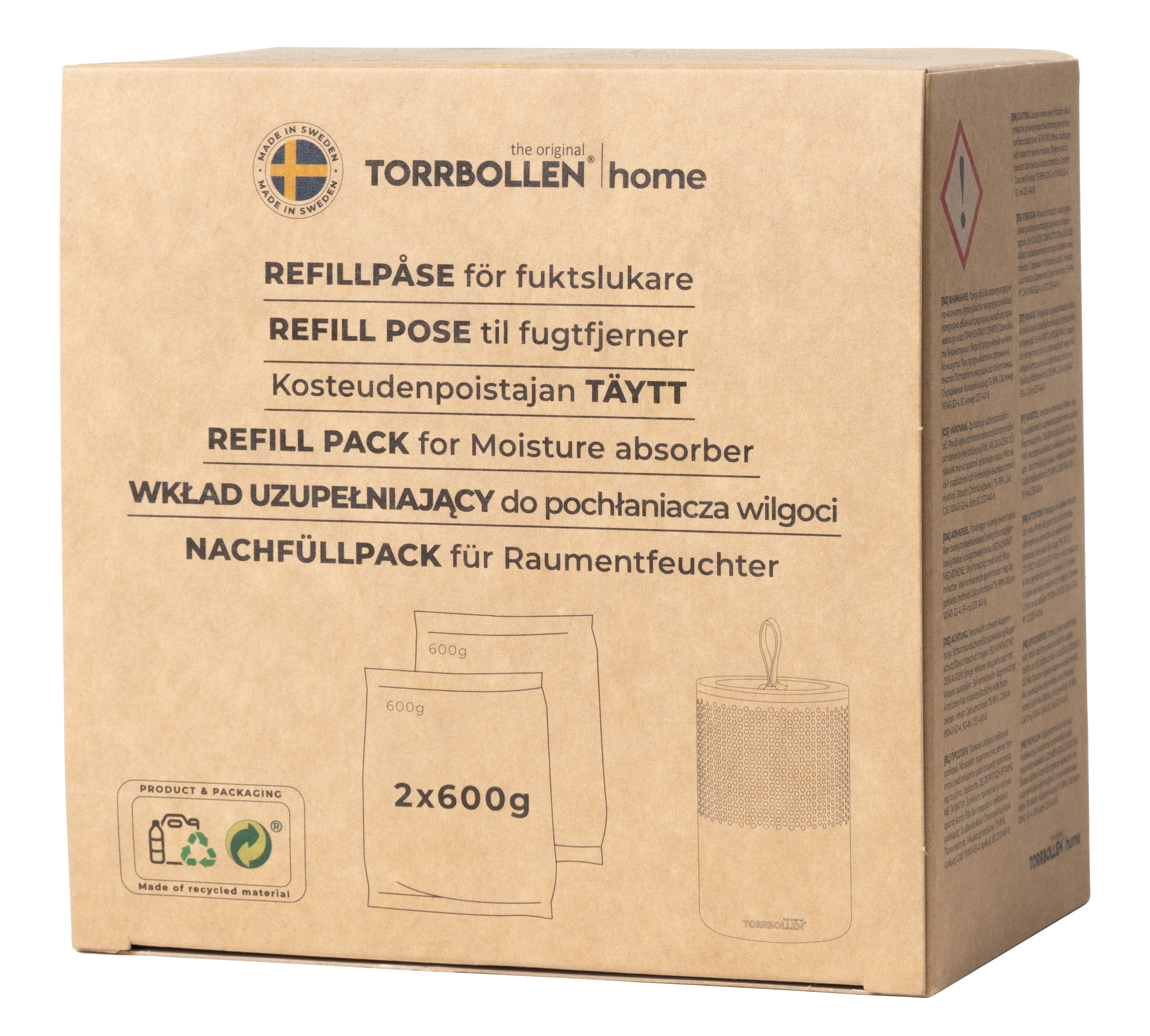 Torrbollen Home Original náplň 2 x 600 g